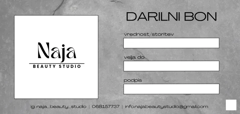 Kozmetični salon Osrednja Slovenija
